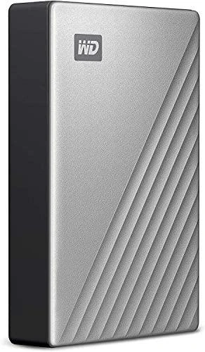 Kietasis diskas Western Digital „My Passport Ultra 2TB“ nešiojamas išorinis USB-C/USB3.0 HDD 2,5 colio metalinės apdailos RTL