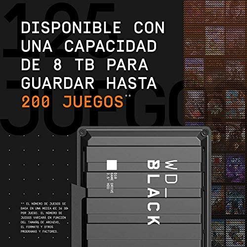 Kietasis diskas Sandisk WD Juodas D10 Game Drive 8TB