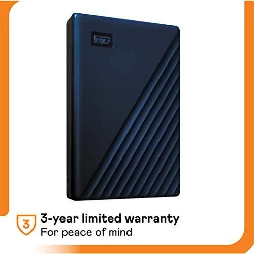 Kietasis diskas Western Digital My Passport for MAC 5TB Mėlyna