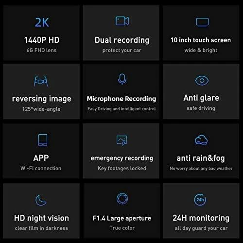 Vaizdo registratorius DDPAI Mola E3 1440p