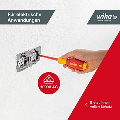 Atsuktuvų rinkinys elektrikui WIHA SoftFinish Phillips (6 vnt.)