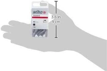 Grąžtas Wiha 7015 Z - 2 vnt. - Torx - T20 - T20 - chromo-vanadžio plienas - 2,5 cm