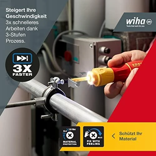 E-Atsuktuvo WIHA rinkinys speedE® II electric (7 vnt.)