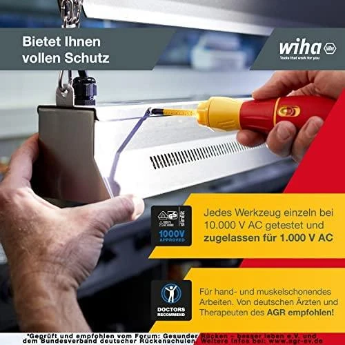 E-Atsuktuvo WIHA rinkinys speedE® II electric (7 vnt.)