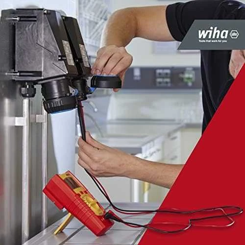 Skaitmeninis multimetras iki 600 V AC WIHA, Elektrikams