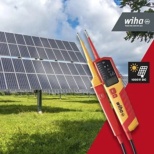 Įtampos ir tęstinumo testeris 0,5 - 1 000 V AC Wiha, Elektrikams