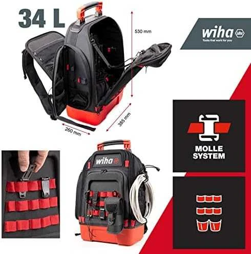 WIHA įrankių kuprinė mechanikams, 41 vnt.