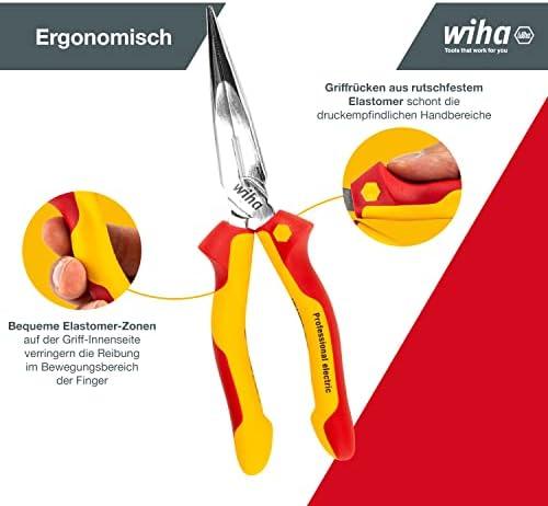 Įrankių rinkinys Wiha Wiha flat round nose pliers professional electric