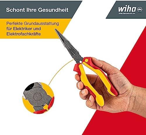 Įrankių rinkinys Wiha Wiha flat round nose pliers professional electric