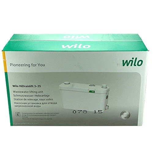 Nuotekų perpumpavimo įrenginys Wilo, nefekalinis, HiDrainlift 3-35
