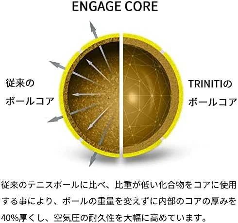 WILSON TRINITI (4) teniso kamuoliukai