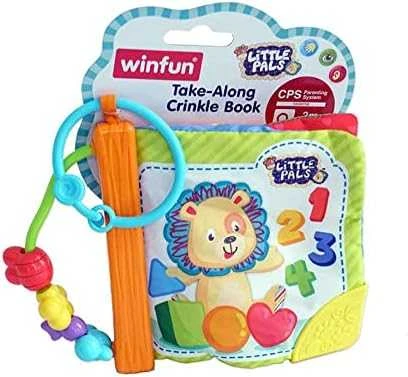 Smily Minkšta knyga kūdikiams Little Pals