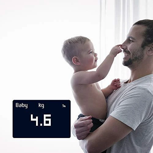 Withings Body išmaniosios svarstyklės, juodos spalvos (WBS06-Black-All-Inter)