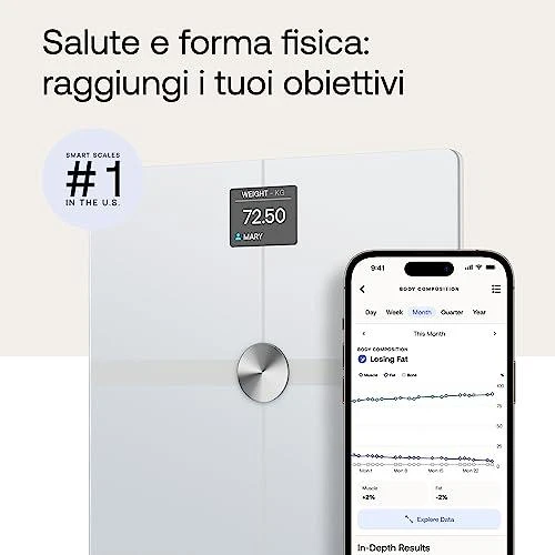 Withings Body Smart svarstyklės - Baltos