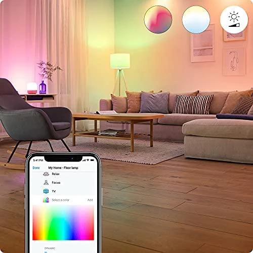 WIZ WI-FI BLE 40W C37 E14 922-65 RGB 1PF/6