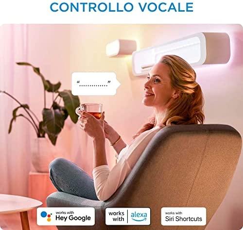 Nezatříděno „Signify WiZ Baltas & Color“ 60 W E27 A60 „Standardform 1er“ + nuotolinio valdymo pultas