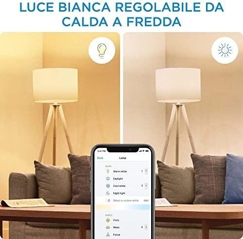 Nezatříděno „Signify WiZ Baltas & Color“ 60 W E27 A60 „Standardform 1er“ + nuotolinio valdymo pultas
