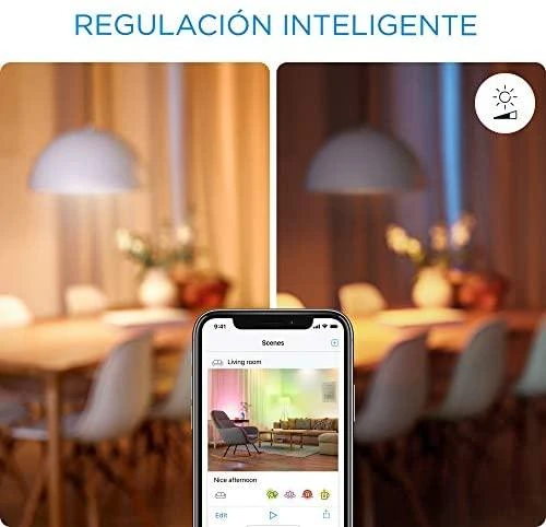 WiZ - G95 Clear Globe E27 Tunable Filament - Smart Home