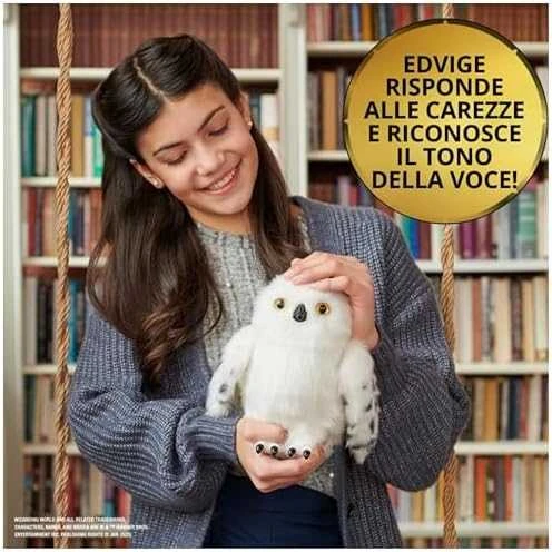 HARRY POTTER Hario Poterio pelėda Hedviga, 30 cm