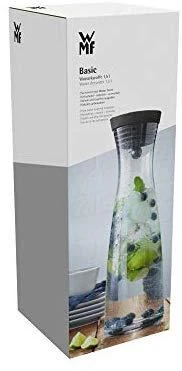 WMF Vanduo dekanteris su CloseUp kamščiu, 1,5L, Juodas,