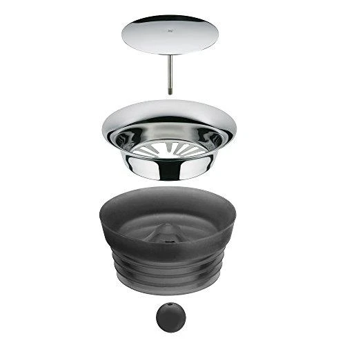 WMF Vanduo dekanteris su CloseUp kamščiu, 1,5L, Juodas,