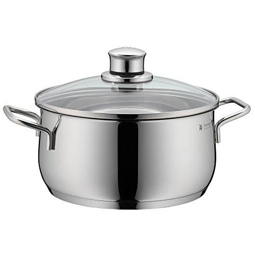 Puodų rinkinys, 4pc, WMF 07.3004.9990 4, Nerūdijantis plienas, Indaplovė proof, Lid included