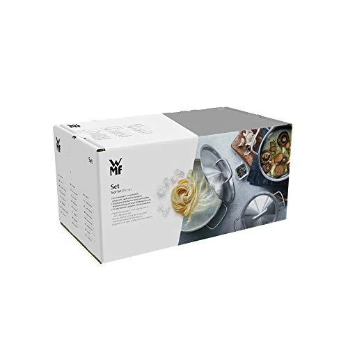 Puodų rinkinys, 4pc, WMF 07.3004.9990 4, Nerūdijantis plienas, Indaplovė proof, Lid included