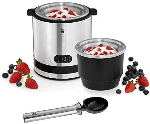 WMF KITCHENminis 3-in-1 ledų gaminimo aparatas Sidabrinis