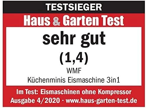 WMF KITCHENminis 3-in-1 ledų gaminimo aparatas Sidabrinis