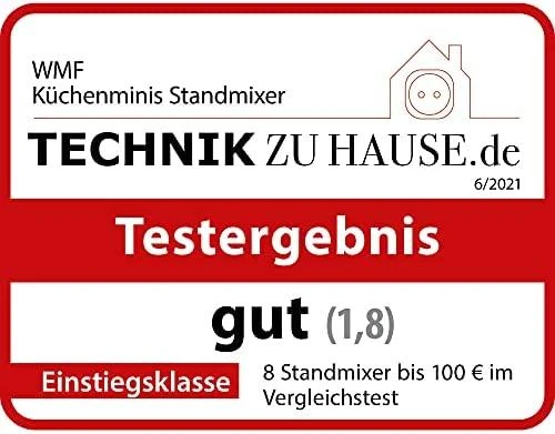 WMF KITCHENminis 04.1649.0011 plakiklis 0.8 L Tabletop plakiklis Juodas,Nerūdijantis plienas,Transparent 400 W