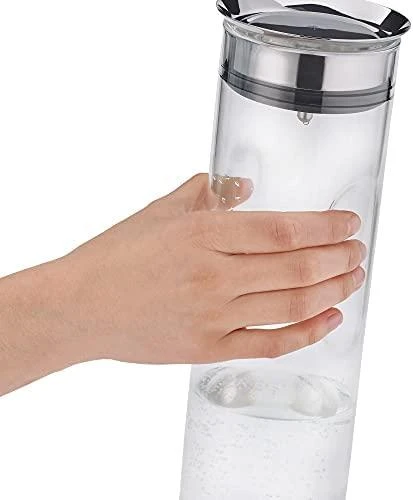 WMF 06.5104.6040 grafinas / ąsotis / butelis 0,8 L Sidabras, Permatomas