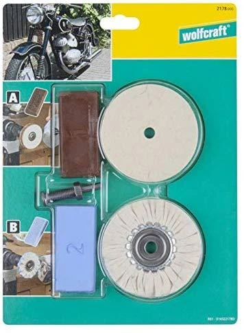 Poliravimo komplektas Wolfcraft 2178000