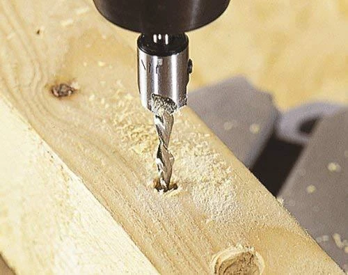 Grąžtas WOLFCRAFT NAWIERTAK Z FAZOWNIKIEM 5mm POD KONFIRMATY