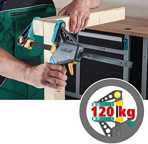 wolfcraft Viena ranka valdomas veržtuvas, EHZ Pro 100-915, 3034000