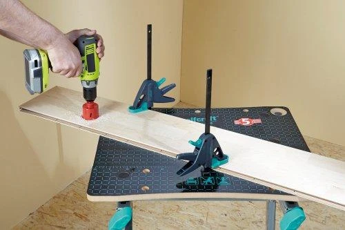 Spaustuvas Wolfcraft PRO 65-150-W; 120 mm