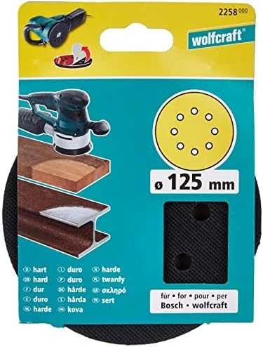 Wolfcraft Šlifavimo diskas 125 mm Wolfcraft - Velcro/Bosch