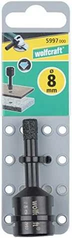 Grąžtas Wolfcraft Diamond pjūklas įdėklams 8 mm Wolfcraft Ceramic/M14, itin greitas
