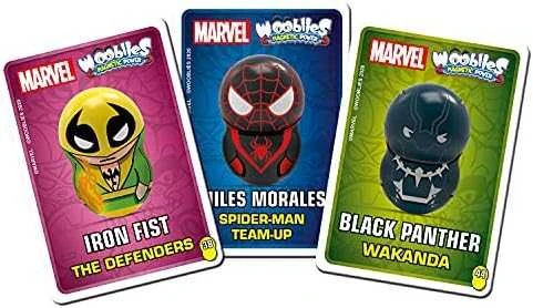 Figūrėlė Tm Toys Marvel Wooblies - skrzynka kolekcjonerka + 4 figurki (WBM006)