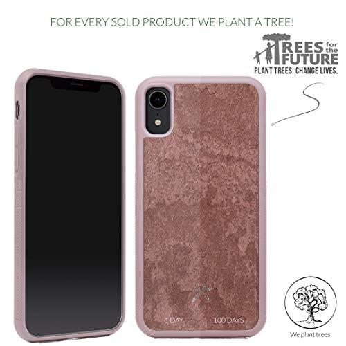 Dėklas Woodcessories Stone Collection EcoCase iPhone Xr canyon red sto055