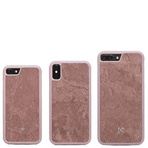 „Woodcessories Stone Collection“ ekologiškas dėklas „iPhone Xs Max“ – raudonas, kanjono raudonumo, sto058