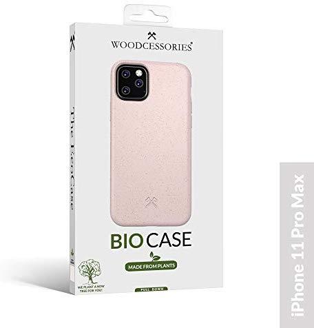 Woodcessories Rožinis telefono dėklas iPhone 11 Pro Max