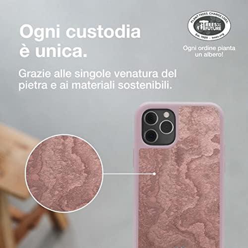 „Woodcessories Stone Edition“ apsauginis dėklas „iPhone 11 Pro“ telefonui „Canyon Raudona sto060“