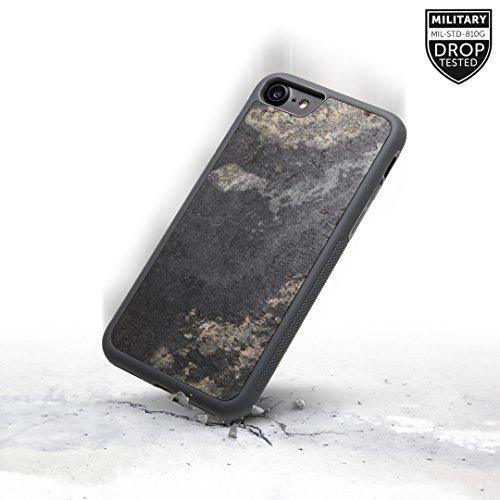Dėklas Woodcessories Stone Collection EcoCase iPhone 7/8+ granitinis pilka sto006