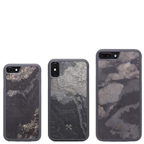 Dėklas Woodcessories Stone Collection EcoCase iPhone 7/8+ granitinis pilka sto006