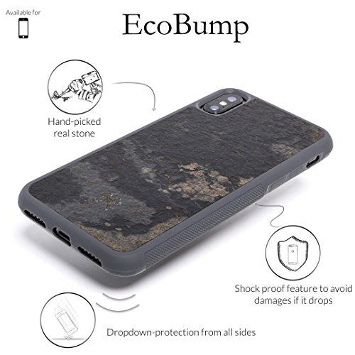 Dėklas Woodcessories Stone Collection EcoCase iPhone 7/8+ granitinis pilka sto006
