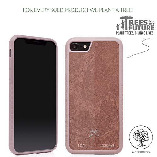 Dėklas Woodcessories Stone Collection EcoCase iPhone 7/8 canyon red sto004