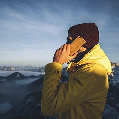 Dėklas „Woodcessories EcoCase Cevlar iPhone X“ riešuto spalvos „eco210“