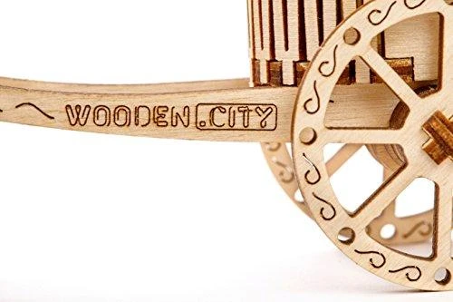 Dėlionė WOODEN CITY 3D Medinis Modelis Romainų Raitelis - Ekologiškas