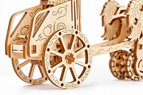Dėlionė WOODEN CITY 3D Medinis Modelis Romainų Raitelis - Ekologiškas