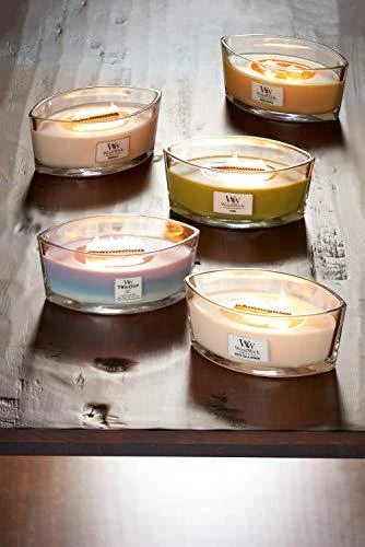 WoodWick Aromatinė žvakė (White Tea & Jasmine), 453,6 g